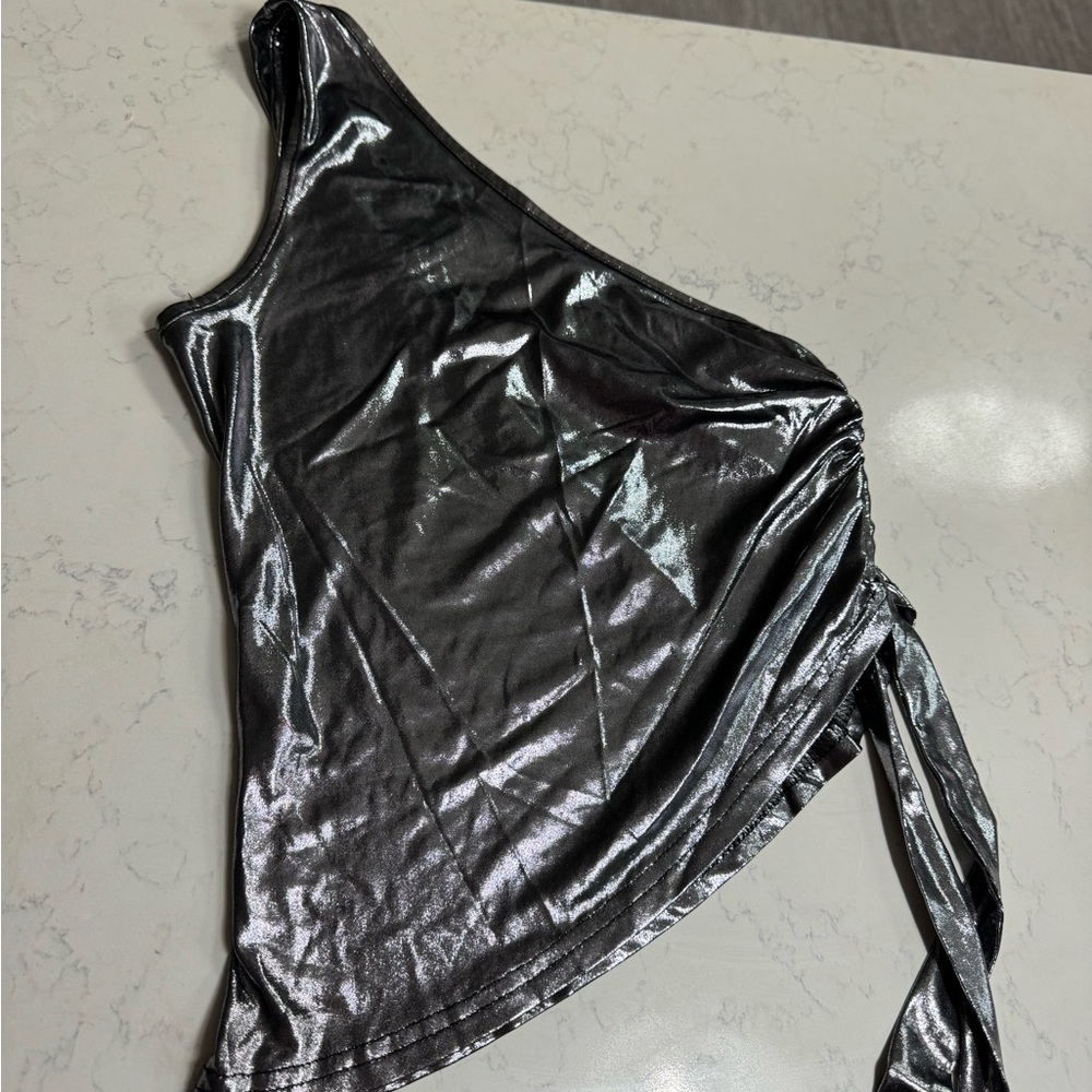 Metallic Skirt Set - Picture 3 of 5